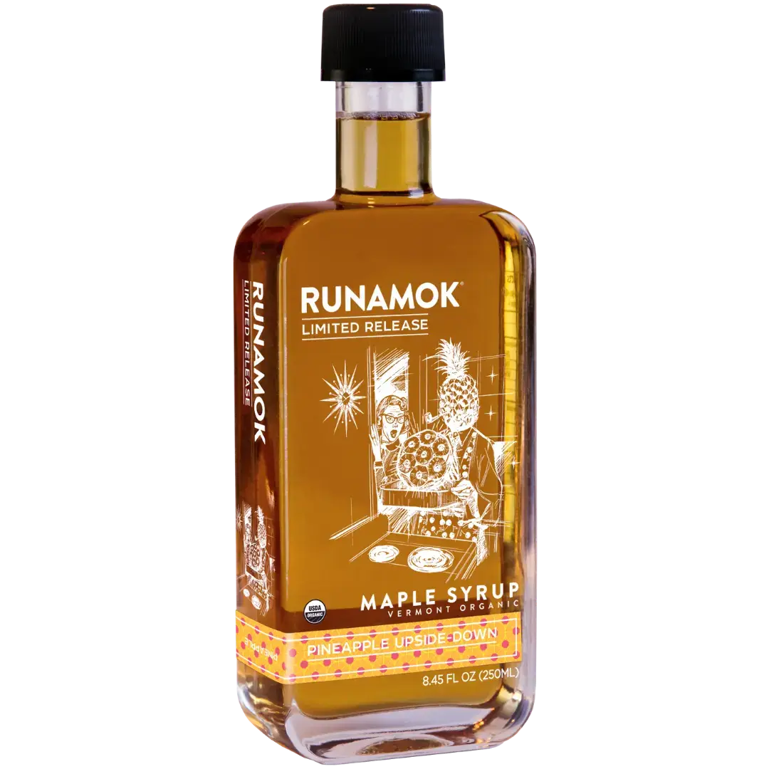 Pineapple Upside Down Infused Maple Syrup — image 1