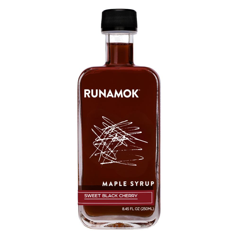 Sweet Black Cherry Infused Maple Syrup — image 1