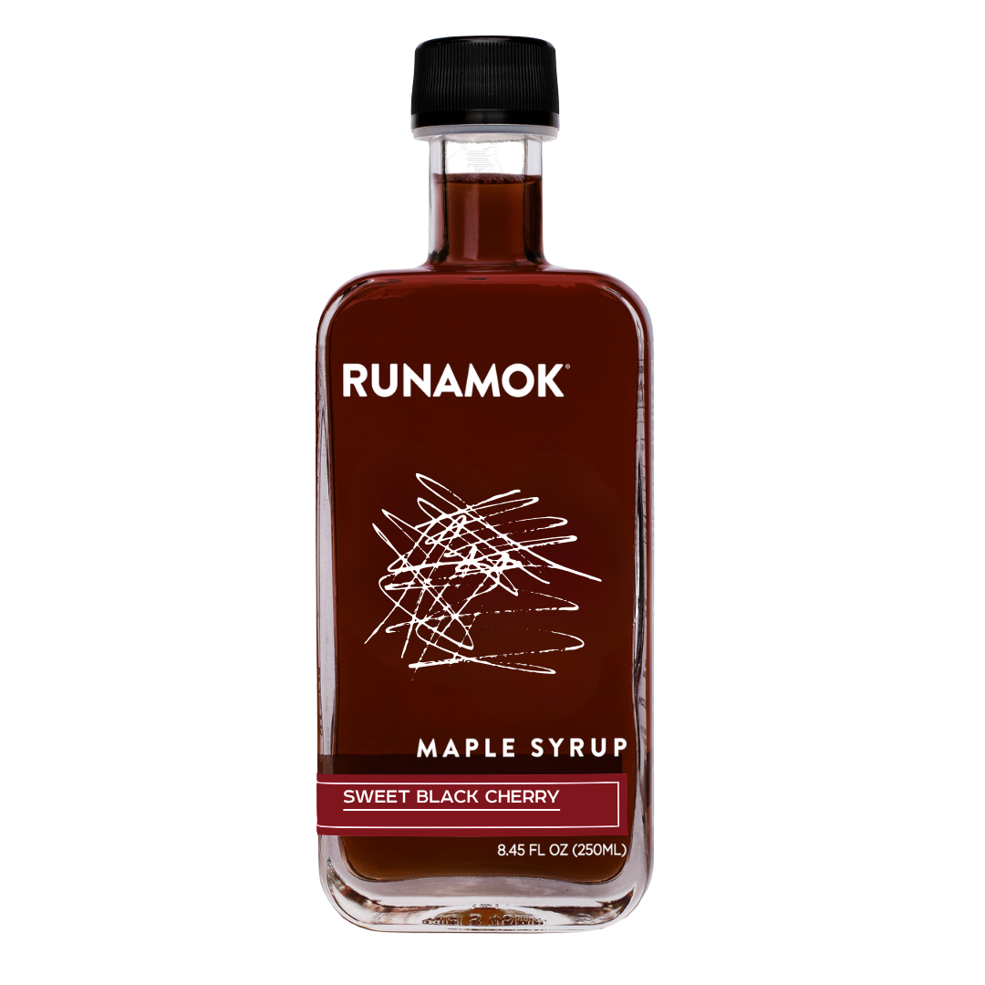 Sweet Black Cherry Infused Maple Syrup — image 1